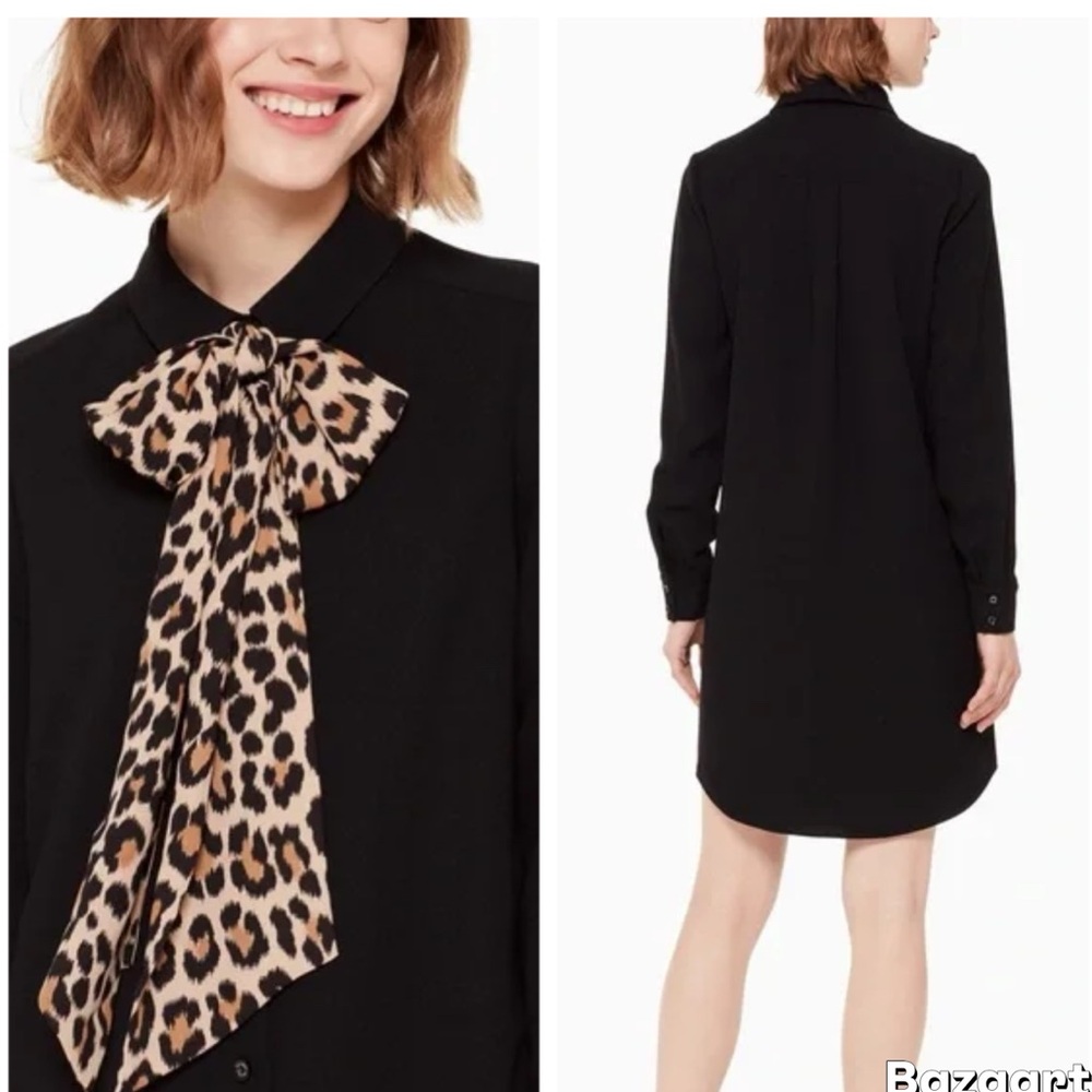 KATE SPADE Griffin Dress In Black